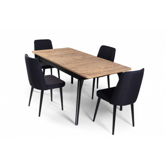 Selvi Asil Yemek Odası Takımı ( Konsol+Masa+6 Sandalye ) 